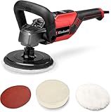 Einhell Polier- und Schleifmaschine CC-PO 1100/150 CE (1100 W, Ø 150 mm Polierteller, Drehzahlelektronik 500 - 3.500 min-1, Konstantelektronik, Kletthaftung, inkl. Zubehör)