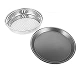 INOOMP 1 Satz Tragbarer Holzkohlegrill Grillplattenaufsatz für Gasgrill Holzkohle-Tischgrills Mini-Grill einweggrills einweggriller Grillofen für draußen Campinggrill Rostfreier Stahl
