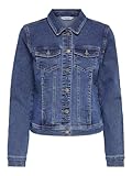 ONLY Damen Jacke 15243147 Medium Blue Denim M