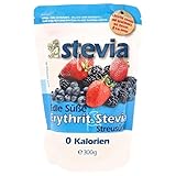 Eurovera Erythrit Stevia Streusüße, 300 g