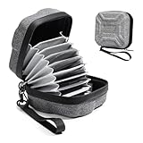 Qooloo Water-Repellent Lens Fil-TER Bag,Camera Filter Bag 10 Löcher,Wasserabweisend Objektivfiltertasche,Bags for Camera Filter,Schutz für Objektive und Fil-TER