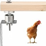 KikeriClean Milbensperre für Hühnerstange 2er Set – Aluminium CNC gefräst – Milbenfalle/Milbenstopp gegen rote Vogelmilbe (2er Set) (Milbensperre ohne Winkel & Schrauben (2er Set))