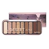 9 Farben Farbenfrohe Lidschatten Make Up Paletten Mattes Glitzerndes Perlmutt Lidschatten Dauerhafte Lidschattenkosmetik