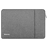 Arvok 15 15,6 16 ZollLaptoptasche Schutzhülle für MacBook Air 15 Zoll/MacBook Air 16 Zoll/MacBook Pro 16 Zoll, Wasserfest Schützende, Tragbare Laptop-Hülle für HP/Dell/Lenovo/Asus/Acer/Huawei, Grau