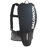 Salomon Flexcell Unisex Rückenschutz Ski Snowboarden MTN, Anpassbarer Schutz, Leicht und Einfach Anzupassen, Schwarz, M