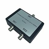 CENMEN Antennensplitter schwarz Antennenverteiler ABS RX Hf 1-50 MHz Antennensplitter RX HF 1-50 MHz Signalverteiler Koaxialkabel Satellit