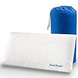 PETITXUMET Memory Schaum Kinderkissen Ergonomischer und Hypoallergener Kinderkopfkissen mit Doppelkissenbezug für Babys und Kinder von 2 bis 8 Jahren mit Stretchbezug und Reisetasche
