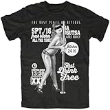 Men's Strip Club T-Shirt Fun, Cult, Money, Gilrls, Strip, Club, DOPE, YOLO Black L