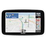 TomTom Camper Navi GO Camper Tour 2. Generation (6 Zoll großes Display mit Wohnmobil- und Wohnwagen-POIs, Updates über Wi-Fi, TomTom Traffic, Europakarten, dynamischer Fahrspurassistent)