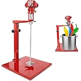BGFYUSF Pneumatische Farbmischmaschine， Werkzeug zum Mischen von Tintenbeschichtungen， Rührwerk aus Edelstahl， vertikale Rührmaschine mit automatischem Hub auf dem