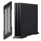 KlsyChry PS4 Pro Vertikaler Standfuß für PlayStation 4 Pro mit integrierten Kühlschächten und rutschfesten Füßen