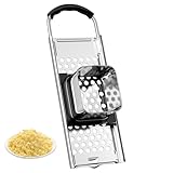 WinGluge Spätzlehobel Edelstahl, Spätzlepresse mit Teigschlitten, Spätzlesieb, Spätzlereibe Ist Spülmaschinenfest, Spätzle Set, Spätzlepresse Spätzlesieb, für Selbstgemachte Spätzle und Knöpfle