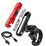 Hecklicht für LED -Fahrräder LED Hecklicht - Sicherheitsbrenner für wasserdichtes hinteres Fahrrad für LKW, Motorräder, Fahrzeuge, Transporter, Autos, Autos wiederverwendbar