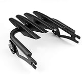 Topteng Detachable Stealth Luggage Rack passend für Touring FLHX FLHR FLHT FLTR 09+ BLK