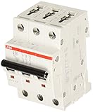 ABB S200 MCB Leitungsschutzschalter Typ B, 3-polig 32A 400V, Abschaltvermögen 6 kA System Pro M Compact