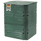 GARANTIA Thermo-King Komposter 600 Liter grün - Komposter Garten, Schnellkomposter, Abfall & Recycling, Biomüll, Komposteimer, Thermokomposter, Garten, Schnellkomposter Garten, Kompost