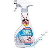PATTLER® Milbenspray für Matratzen - 500ml. Anti Milben Spray Schonend & Giftfrei für Bettwäsche & Polster optimier. Kinder- & Tierfreundlich mit Langzeitschutz, nach PT19 Klassifizierung.