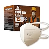 VENTUX FFP3 NR Atemschutzmasken faltbar – CE-zertifiziert (EN 149:2001+A1:2009) – Einweg mit Ohrschlaufen (15)