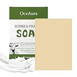 Ziegenmilchseife,Sanft Ziegenmilchseife Gesicht,Ziegenmilch Seife Stück,Beruhigt,Reinigt Gründlich Und Repariert Die Hautbarriere,Geeignet Für Haut,Körper Und Gesicht,100 G