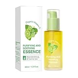 Grünes Mandarinen Vitamin C Serum Für Empfindliche Haut, Anti Aging, Feine Linien Und Augenringe, Gesichtsserum Für Dunkle Flecken, Zum Ausgleich Des Hauttons Und Zur Aufhellung, Transparent