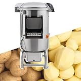 HCAUYNN KartoffelschäLmaschine FüR Den Heimgebrauch, 550 W, Leistung: 5 Kg/12 L, 70–100 Kg/Stunde, Automatisches SchäLwerkzeug, FüR Obst In Der KüChe Und GemüSe,220V