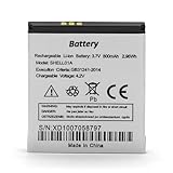 SHAWOROCE Akku SHELL01A Ersatz für Doro Telefon Handy PhoneEasy 410 410GSM 520 607 609 612 612GSM 613 621 631 632 632S Care Clamshell Li-ion Batterien DBF-800A DBF-800C DBF-800E 800mAh 3,7V