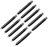 6 Stück Füllfederhalter-Tintenpatronen, schwarze Tinte, praktisch und clever