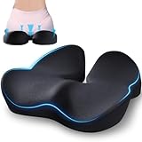 Qutool Sitzkissen Stuhl Sitzkissen Bürostuhl Autositzkissen Stuhlkissen Gaming Stuhl Kissen Sitzpolster Ergonomisches Sitzkissen Memory-Sitzkissen für Bürostuhl, Auto, Rollstuhl