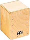Meinl Percussion Mini Cajon Shaker - Musikinstrument - Geschenkidee - Baltische Birke, Natur (SH50)