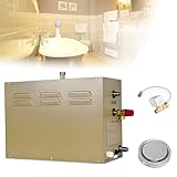 WTRYRN Luxuriöser selbstentleerender Dampfgenerator, Dampfduschengenerator, mit wasserdichter Steuerung und automatischer Entleerung 77-131℉, für Villen, High-End-Apartments, Hotels 10.5KW