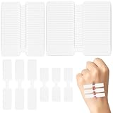 50 Stücke Wundnahtstreifen,Klammerpflaster Strips,Wundverschlussstreifen in 2 Größen,Notfall Selbstklebende Bandagen,für Camping,Überleben in der Wildnis und Haushaltsgeräte Wundverschlussbandage