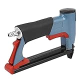 KVSERT 1/2 pneumatischer Hefter Nagler Feines Hefter Werkzeug für Möbel Blau Nagler Werkzeug 4-16 mm Holzbearbeitung Pneumatisches Werkzeug