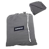 Sosoport Ultraleichter Tragbarer Schlafsack Reisekissen Im Freien Windel Liner Biwak Matratze Taschen Ebene Campingbettwäsche Fahrzeug Wasserdicht Luft Für Erwachsene Vlies Polyester Grey