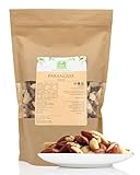Paranüsse roh und ungesalzen von der Grünen Essenz - naturbelassene Paranusskerne ohne Schale - Brazil Nuts (500 Gramm)