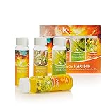 KK Saunaaufguss-Set Karibik - Made in Germany - 4 verschiedene Duftsorten in einem Set - Tropic, Mango, Lemongras, Orange - 100ml Flasche - in verschiedenen Varianten erhältlich