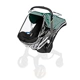 iNszkoos Kinderwagen Regenschutz kompatibel mit Doona Kinderwagen & Babyschale Autositz, Wetterschutz Buggy Kinderwagen Regenschutz, Windschutz Reise Babytrage Regenverdeck mit Reißverschluss