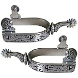 Generic Western-sporen Aus Edelstahl Für Den Reitsport, West-Cowboy-Pferde-sporen, Englischer Stil, Roping-sporen, Reitpferd-zubehör