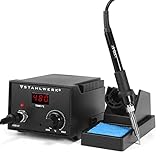 STAHLWERK LS22-ST Lötstation 22 Watt Multifunktions Lötgerät mit Lötkolben für professionelle Löt- und Entlötarbeiten - 7 Jahre Garantie