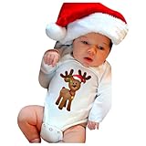 GHHDPDMJ Weihnachtskleid für Mädchen, 2–3 Jahre, Winternachtwäsche, Kinder-Frottee-Bademantel, Weihnachtspyjama für Mädchen, für 3 Monate alte Babys, Jungen, Kinder, Weihnachtsoutfit, personalisierte