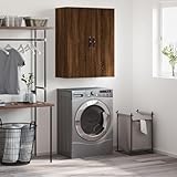 FSJIELW Home & Garden-Wandschrank, Braun Eiche, 69,5 x 34 x 90 cm, Holzmöbel Wahl