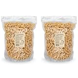 KoRo - Erbsenprotein Schnetzel 2 x 600 g - Aus 100 % gelben Erbsen - Fleischähnliche Konsistenz - Lecker zum Braten und Kochen