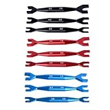 ZYNCUE Doppel-Aluminium-Maulschlüsselsatz (3,0/4,0 mm, 4,5/5,0 mm, 5,5/7,0 mm) RC-Crawler-kompatibel mit Tamiya und Axial SCX10