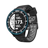 Golfuhr Par.4 - (2. Gen.) GPS Entfernungsmesser by RocketGolf - Einfach & Praktisch - Golffunktion, 38.000+ Golfplätze, Hindernisse, Fitness Tracker, Schrittzähler, kostenlose Updates