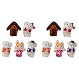 Reykentu Packung mit 10 Stück Fingermärchen-Märchen-Märchen-Goldlöckchen und drei Bären