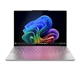 Lenovo Yoga Slim 7 14ILL10 Gen 10 Aura AI KI Notebook Computer 14', Intel Ultra 7 258V, 32GB RAM, 512GB SSD, Intel Arc 140V, WUXGA 1920 x 1200, Windows 11 Home, Tastatur QWERTZ Deutsch, Luna Grau