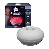 Tommee Tippee Dreammaker Einschlaf- und Durchschlafhilfe für Babys, rosa Rauschen, Rotlicht, Nachtlicht, wissenschaftlich erwiesen, intelligenter CrySensor