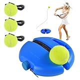 Jognee Tennis-Trainer Tennistrainer Set mit 3 Rebound Ball, Tragbare Tennisausrüstung, Tennisball Praxis Trainer Tennis Trainer Ball mit String für Kinder Spieler Anfänger