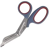 Clauss Titanium Verbandschere | Erste Hilfe Schere für Verbände, Pflaster, Stoff und Papier | Notfallschere mit Titan-Edelstahlklinge | Ergonomischer Softgrip | CL-18053 00