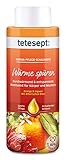 tetesept Aroma-Pflege-Schaumbad Wärme spüren – Mit Orange & Ingwer – Pflegendes Schaumbad mit ätherischen Ölen und langanhaltendem Schaum – Vegan – 1 x 500 ml
