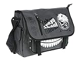 CosplayStudio Tokyo Ghoul Umhängetasche mit Ken Kaneki Motiv | Messenger Bag in Grau